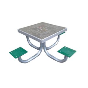 Stolik betonowy kwadratowy do gry w szachy/chińczyka/karty na plac zabaw